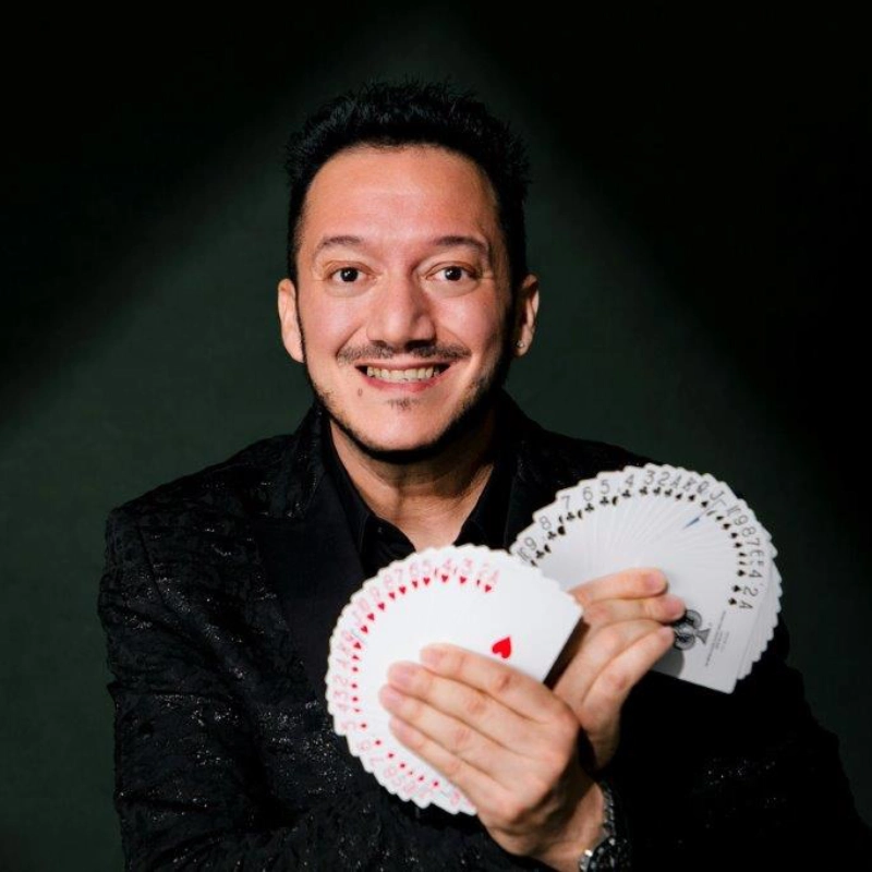Children laughing during the magic comedy routine